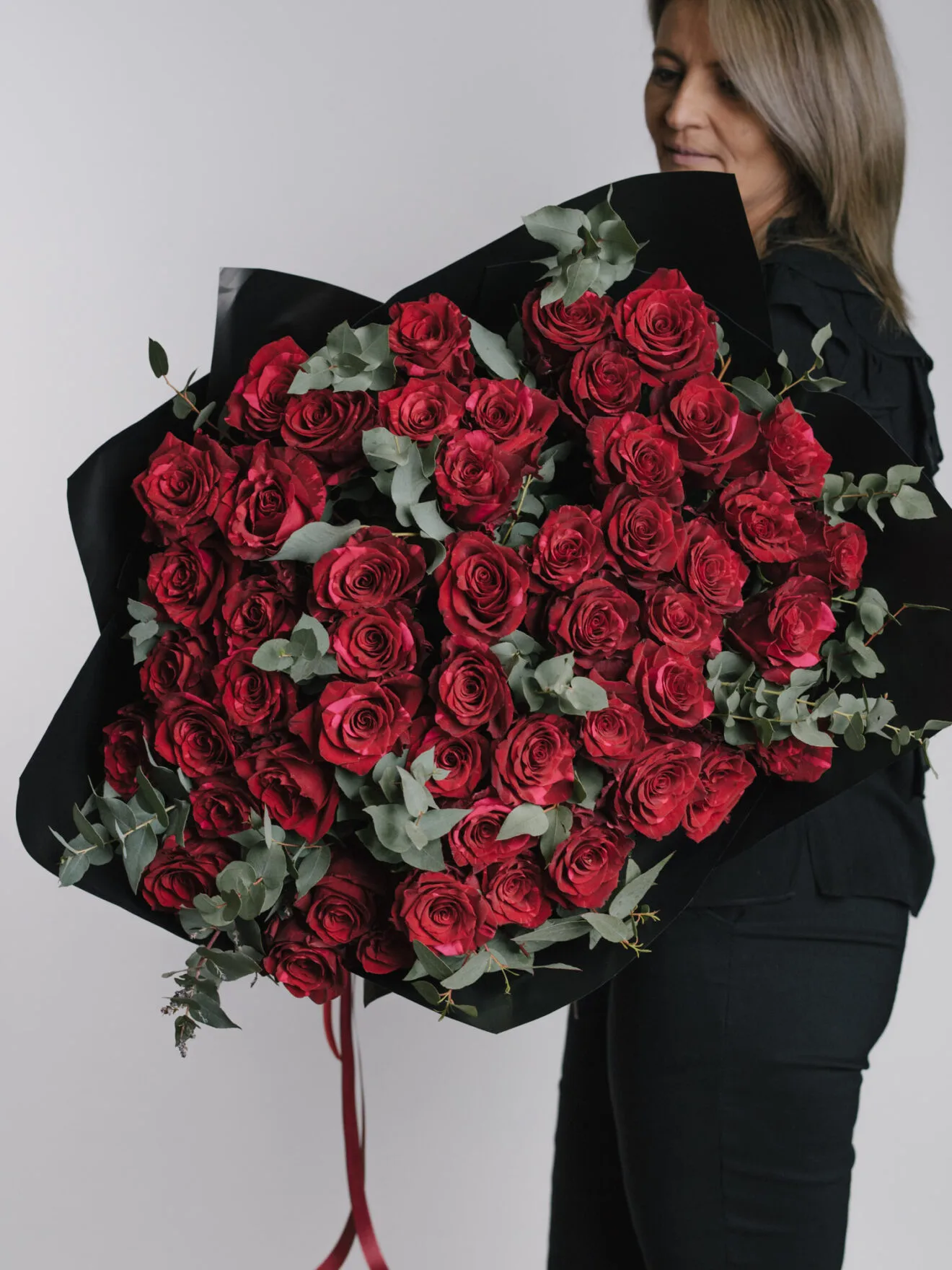 Buchet cu trandafiri